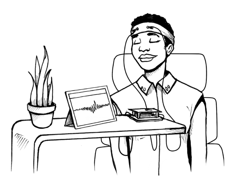 Pre-Frontal EEG Recording