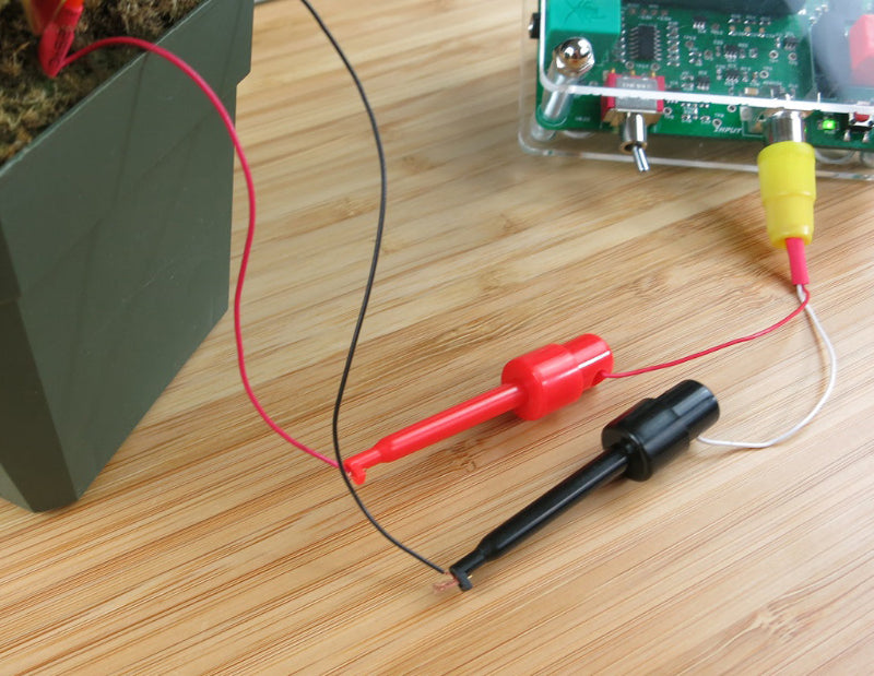 Step 2 – Attach Clip Leads