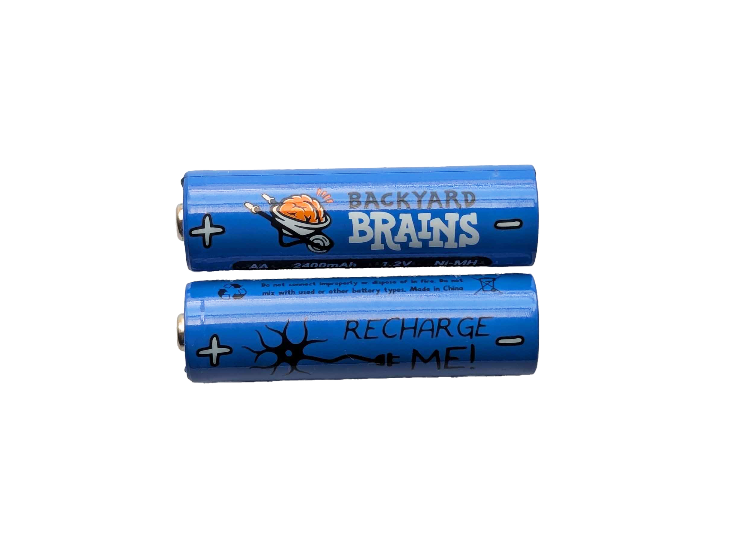 2x Rechargeable AA Batteries