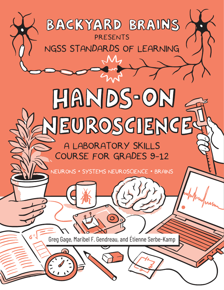 The original cover page included in the public Hands-On Neuroscience Module 1.1 teacher PDF.